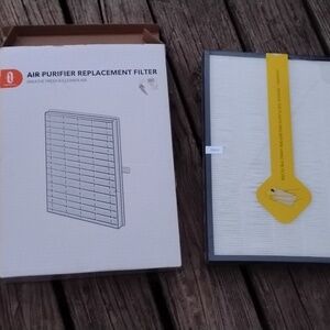 Air Purifier Replacement Filter - White